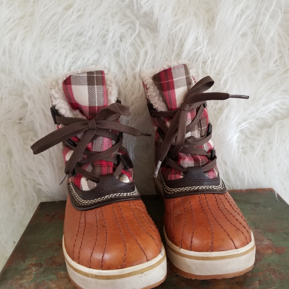 Sorel women's winter lace-up boots - size 6 - Picture 7 of 9
